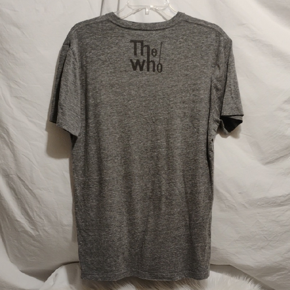 SALE! The Who Lucky Brand Gray 'The Who' Graphic Tee Sz.M (X-67 CRATE) - Picture 4 of 6